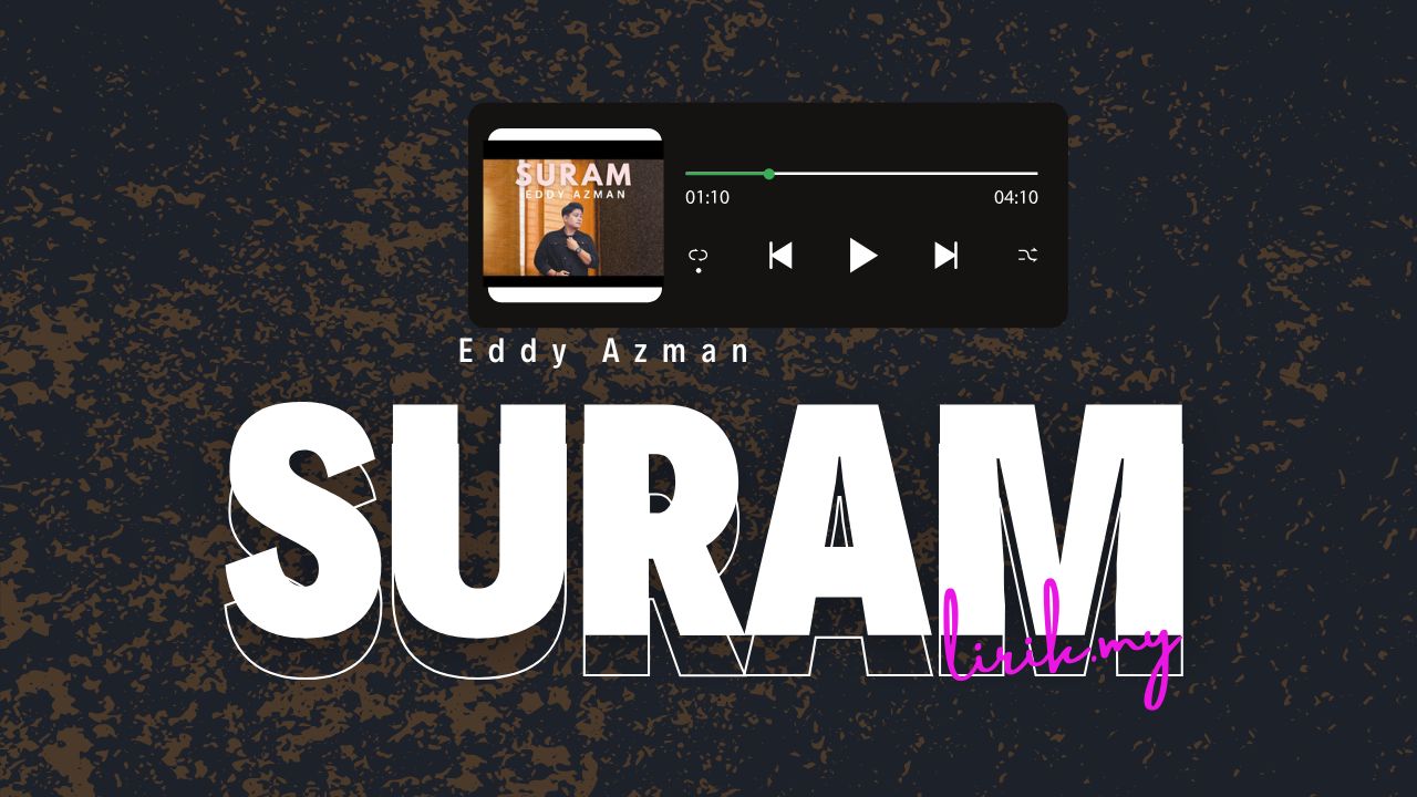 Lirik Lagu Suram - eddy Azman