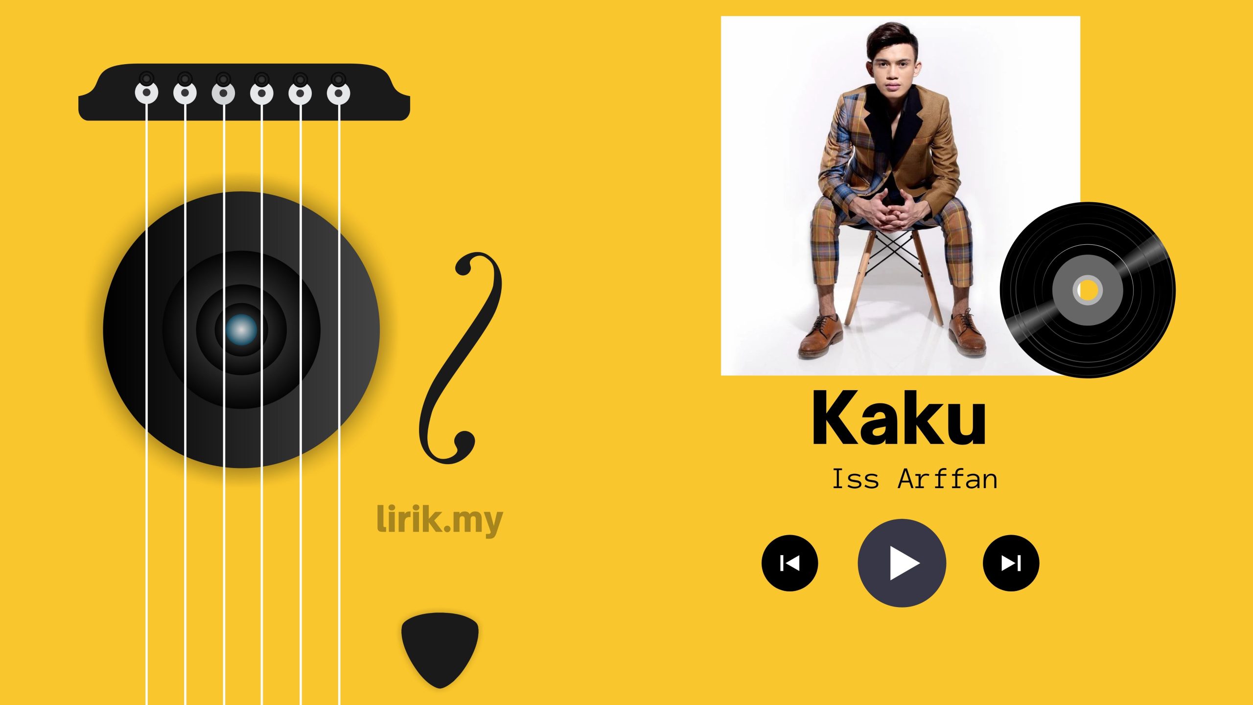 Lirik Lagu Kaku - Iss Arffan
