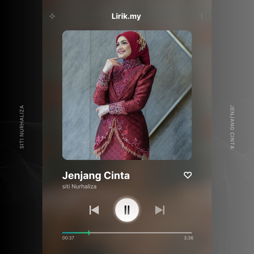 Lirik Lagu Jenjang Cinta - Siti Nurhaliza